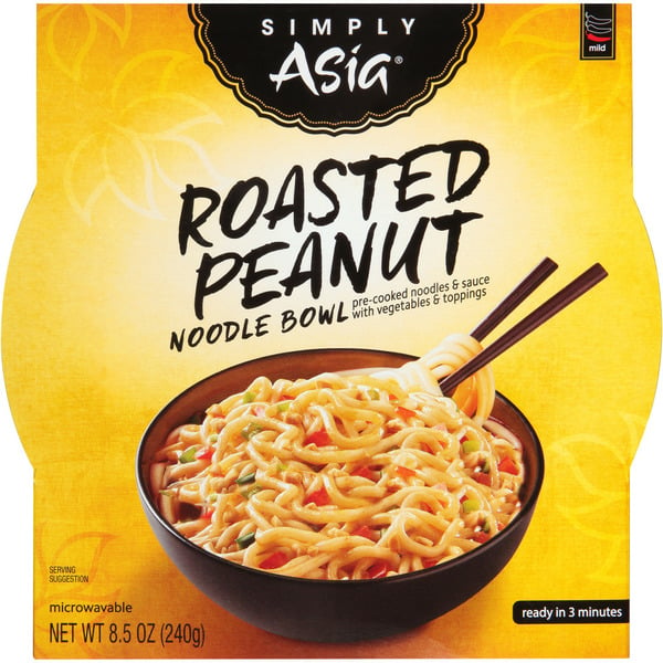 Asian Foods Simply Asia Roasted Peanut Noodle Bowl hero