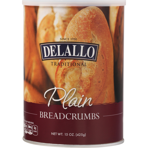 Grains, Rice & Dried Goods DeLallo Breadcrumbs, Plain, Traditional hero