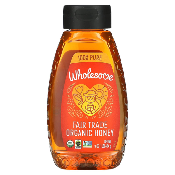 Honeys, Syrups & Nectars Wholesome Organic Honey hero