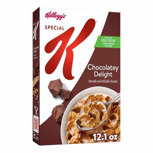 Cereal Kellogg’s Special K Breakfast Cereal, Fiber Cereal, Family Breakfast, Chocolatey Delight hero