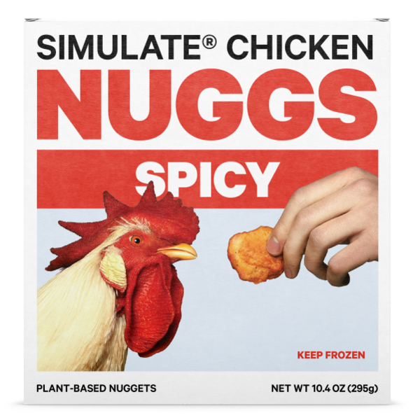 Frozen Meat & Seafood SIMULATE SPICY NUGGS, Plant-Based Nuggets hero