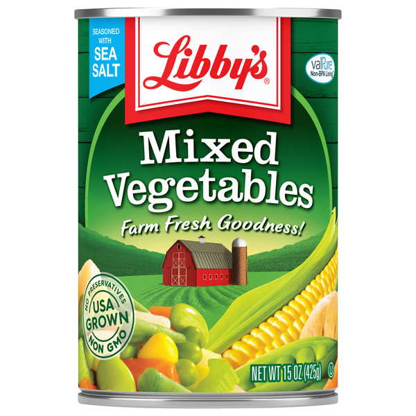 Canned/Jarred Vegetables Libby's Mixed Vegetables hero