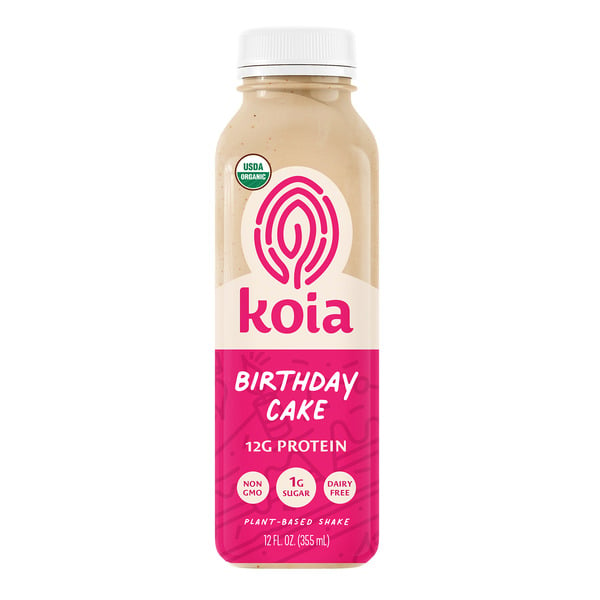 Refrigerated Koia Organic, Birthday Cake hero