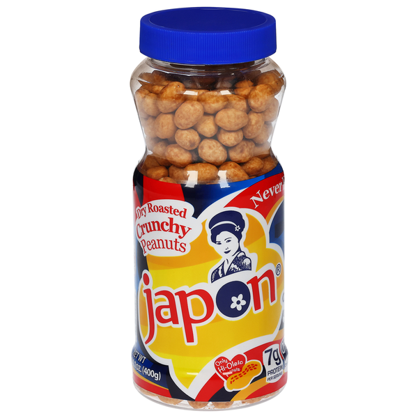 Soy & Lactose-Free Japon Peanuts, Crunchy, Dry Roasted hero