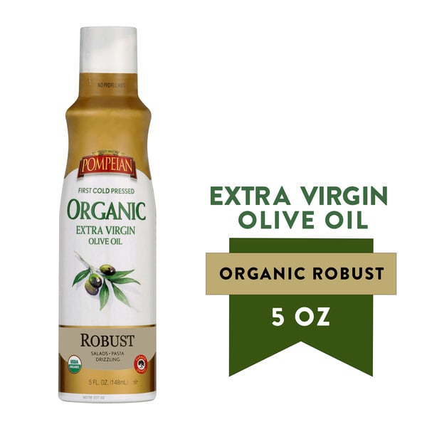 Oils & Vinegars Pompeian Organic Extra Virgin Olive Oil Non Stick Cooking Spray hero