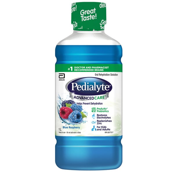 Baby Food & Formula Pedialyte Electrolyte Solution, Blue Raspberry hero