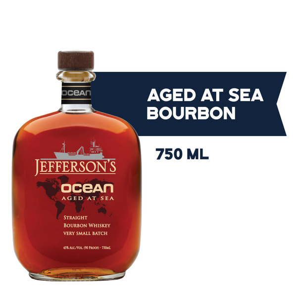 Bourbon Jefferson's Ocean Aged At Sea Bourbon Whiskey hero