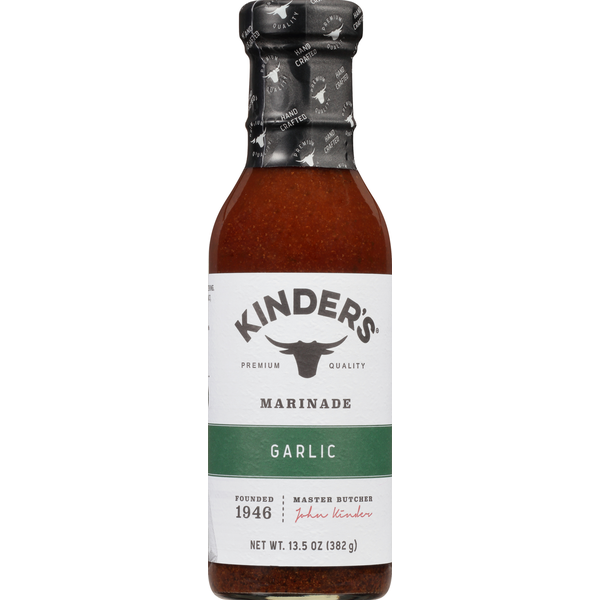 Marinades & Meat Preparation Kinder's Marinade, Garlic hero