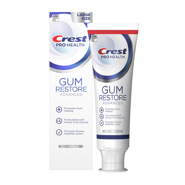 Crest Pro-Health Advanced Gum Restore Whitening Toothpaste hero