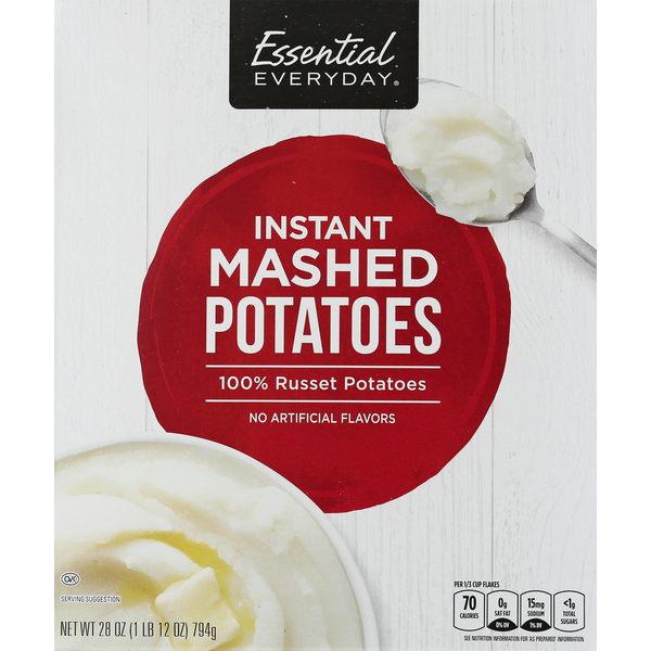 Instant Foods Essential Everyday Mashed Potatoes, Instant hero