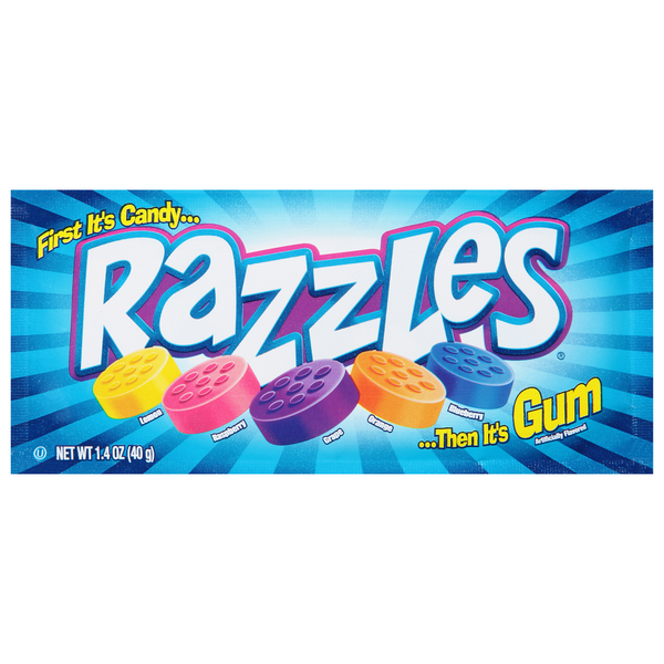 Mint & Gum Razzles Candy hero