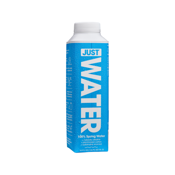 Water, Seltzer & Sparkling Water JUST 100% Pure Spring Water, Eco-Friendly, Naturally Alkaline hero