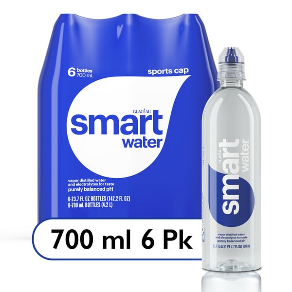 Water, Seltzer & Sparkling Water smartwater Glaceau hero