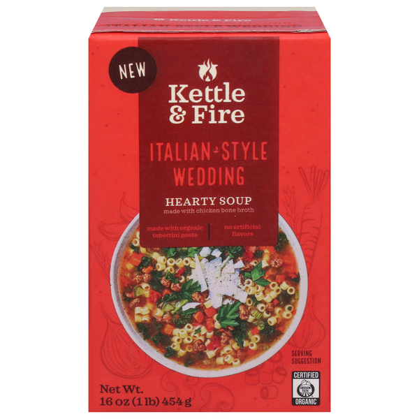 Kettle & Fire Hearty Soup, Italian-Style Wedding hero