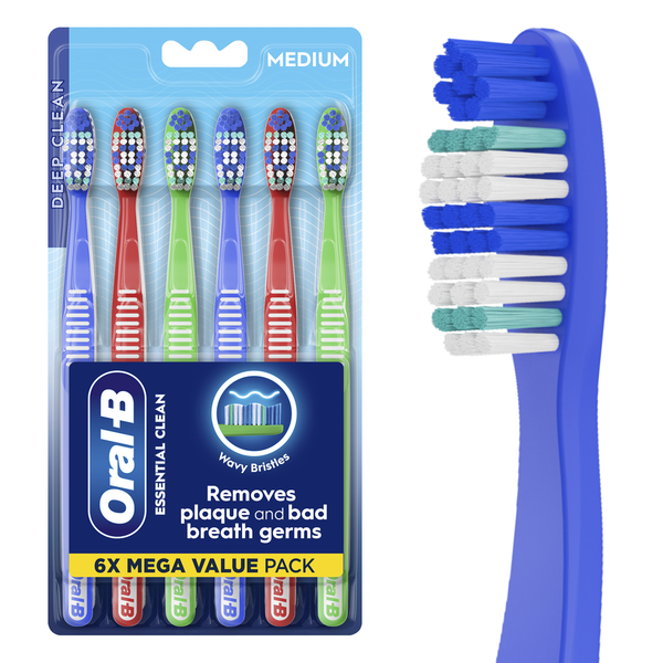 Oral Hygiene Oral-B Healthy Clean Toothbrushes, Medium hero