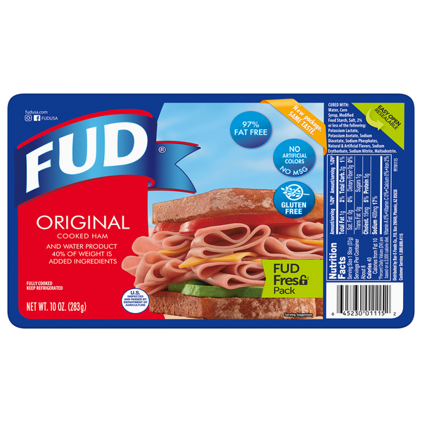 Lunch Meat FUD Original Cooked Ham hero