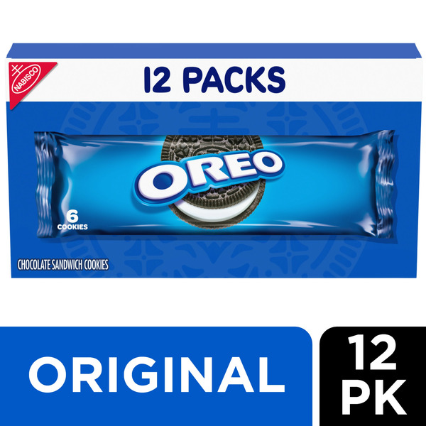 Cookies & Cakes Oreo Chocolate Sandwich Cookies, Snacks hero