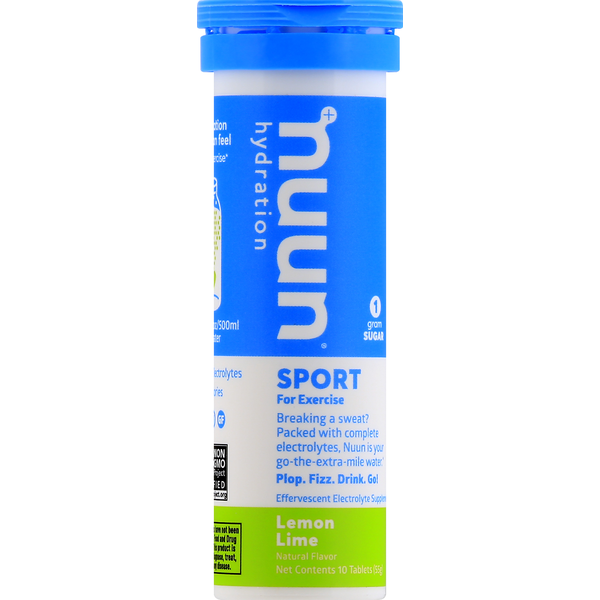 Dietary Supplements Nuun Sport, Tablets, Lemon Lime hero