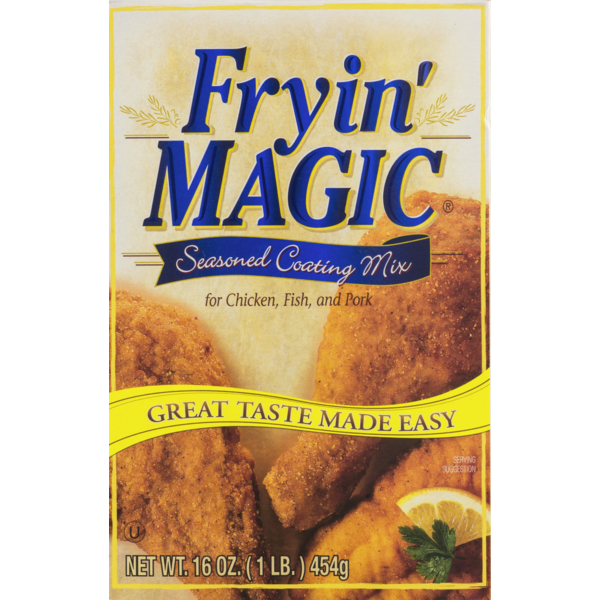 Marinades & Meat Preparation Fryin' Magic Seasoned Coating Mix hero