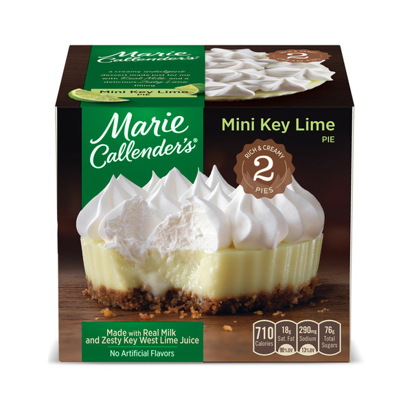 Frozen Dessert Marie Callender's 2 Mini Key Lime Pies Frozen Mini Pie Dessert hero