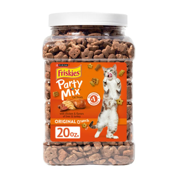 Cat Food & Care Purina Friskies Cat Treats, Party Mix Original Crunch hero