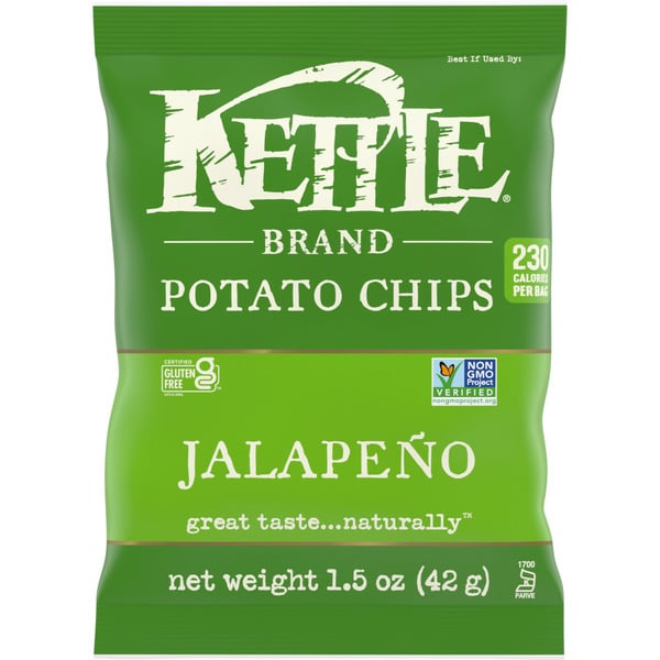 Chips & Pretzels Kettle Brand Jalapeño Potato Chips hero