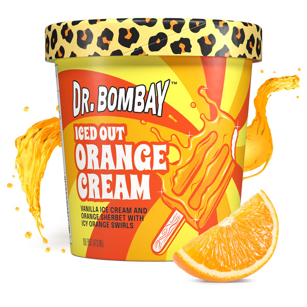 Ice Cream & Ice Dr. Bombay Iced Out Orange Cream hero