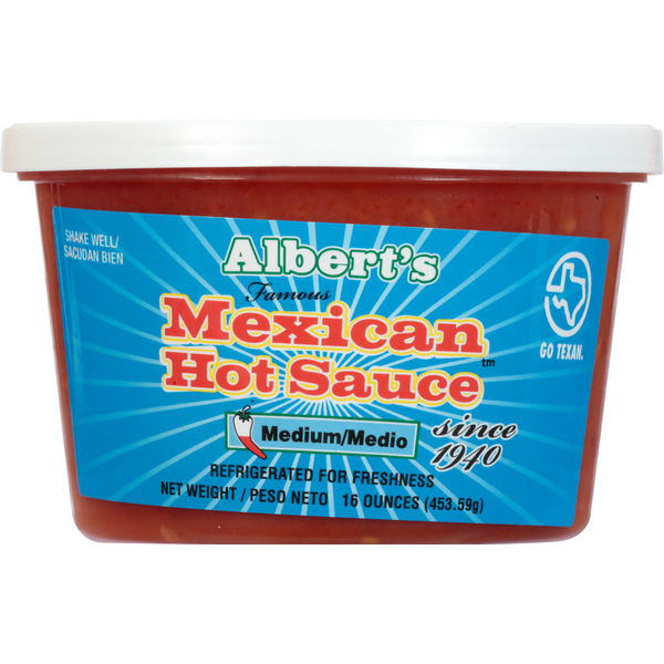 Albert's Hot Sauce, Mexican, Medium hero