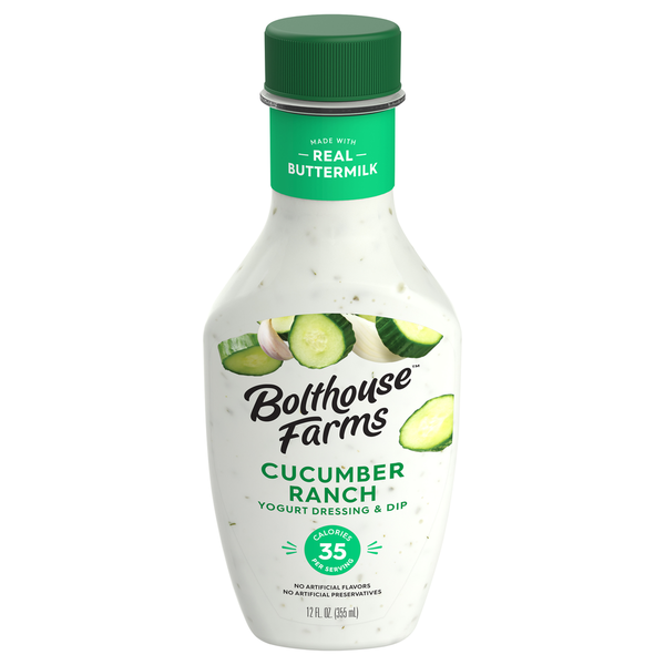 Salad Dressing & Toppings Bolthouse Farms Cucumber Ranch hero