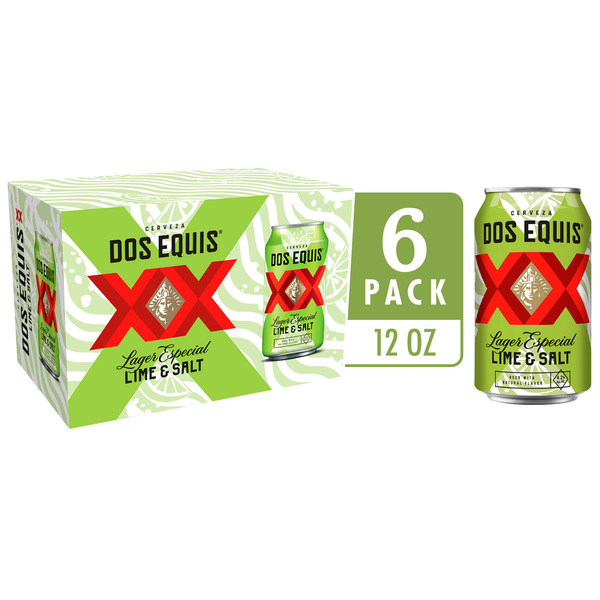 Beers & Coolers Dos Equis Lime & Salt Mexican Lager Beer hero