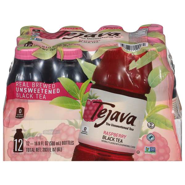 Tejava Black Tea, Raspberry hero