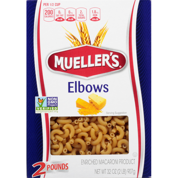 Dry Pasta Mueller's Elbows hero