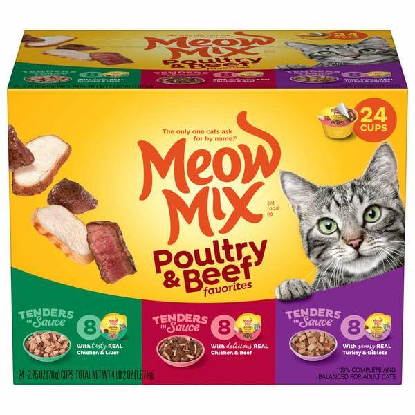 Cat Food Meow Mix Wet Cat Food hero