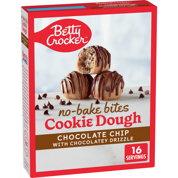 Doughs, Gelatins & Bake Mixes Betty Crocker Chocolate Chip No-Bake Cookie Dough Bites hero