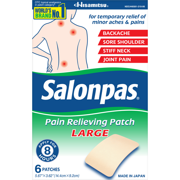 Pain Relief Salonpas Pain Relieving Patch Large hero