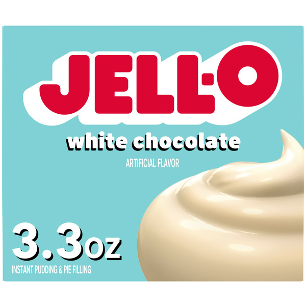 Doughs, Gelatins & Bake Mixes Jell-O White Chocolate Instant Pudding & Pie Filling Mix hero