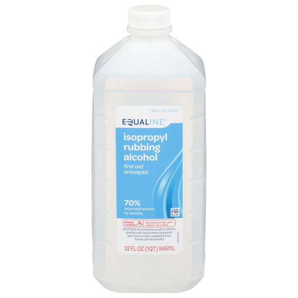 First Aid Equaline Isopropyl Rubbing Alcohol, First Aid Antiseptic hero