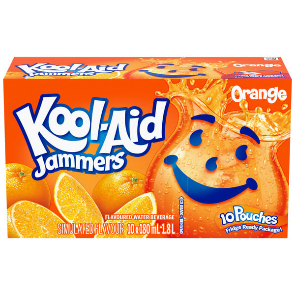 Juice & Nectars Kool-Aid Jammers Orange hero