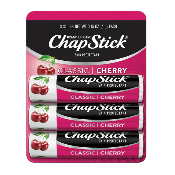 Beauty ChapStick Lip Balm Tube, Classic Cherry hero