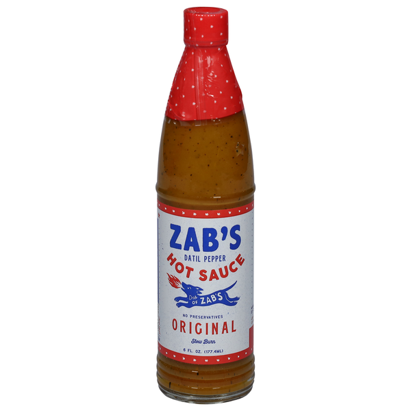 Latino Foods Zab's Hot Sauce, Original, Slow Burn hero