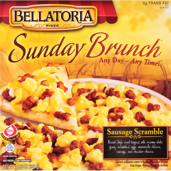 Frozen Pizza Bellatoria Pizza, Sausage Scramble hero