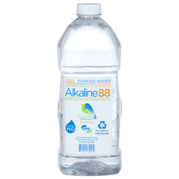 Alkaline88 Purified Water, Smooth Hydration hero