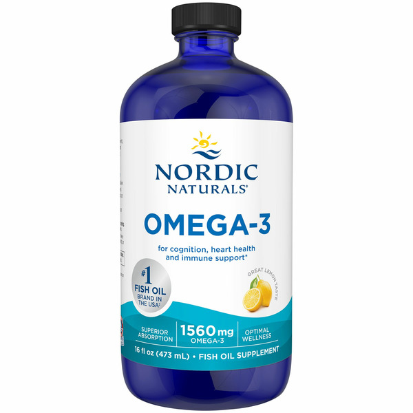 Fish Oil & Omegas Nordic Naturals Omega-3 – Lemon hero