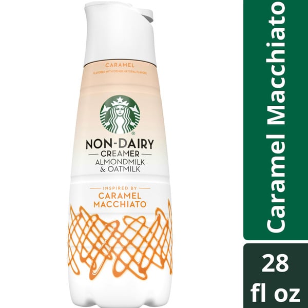 Cream Starbucks Caramel Macchiato Non-Dairy Creamer hero