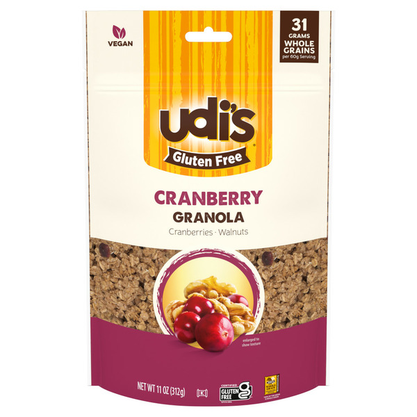 Granola Udi's Gluten Free Cranberry Granola hero