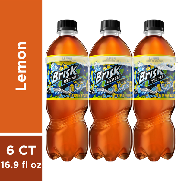 Soft Drinks Brisk Iced Tea, Lemon hero