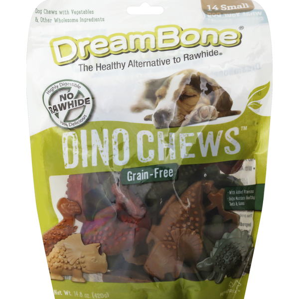 Dog Food & Care DreamBone Dog Chews, Dino Chews hero