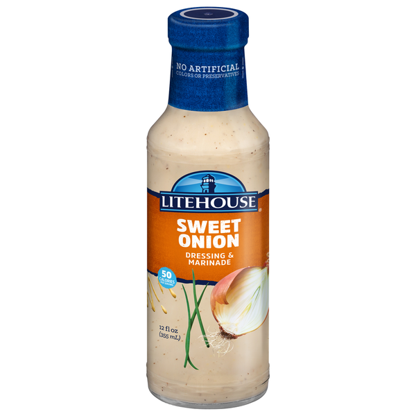 Salad Dressing & Toppings Litehouse Dressing & Marinade, Sweet Onion hero