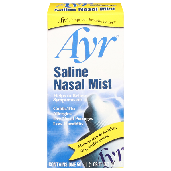 Cold, Flu & Allergy Ayr Saline Nasal Mist hero