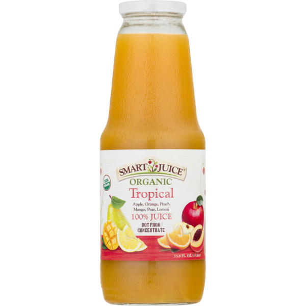 Juice & Nectars SMART JUICE 100% Juice, Tropical, Organic, Jar hero